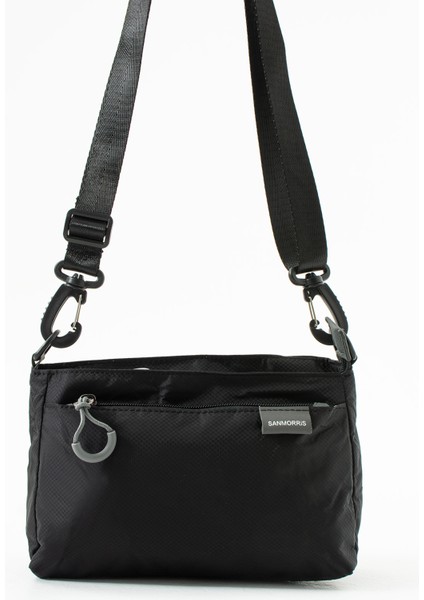 Kadın 3 Bölmeli Paraşüt Kumaş Ayarlanabilir Çapraz Askılı Çanta