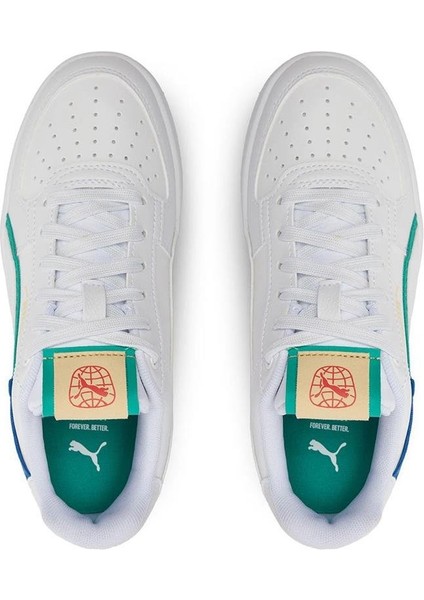 Caven 2.0 Ready, set Jr-White-Cobalt Glaze-Green Çocuk Sneaker