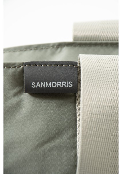 Kadın Suya Dayanıklı Paraşüt Kumaş 2 Bölmeli Ayarlanabilir Çapraz Askılı Tote Çanta