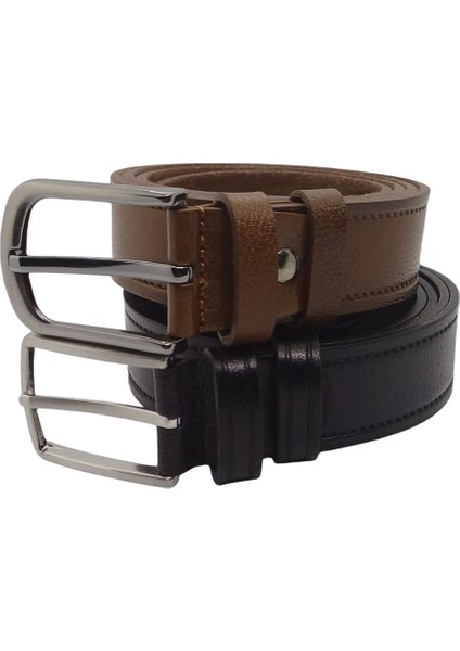 2 Adet Klasik Erkek Kemer modelleri