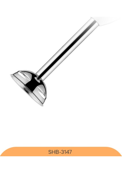 SHB-3147 3 Fonksiyonlu El Blender Seti - Beyaz / 400 Watt