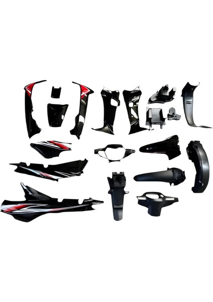 Arora Kasırga AR50-50 Siyah Kaporta Seti