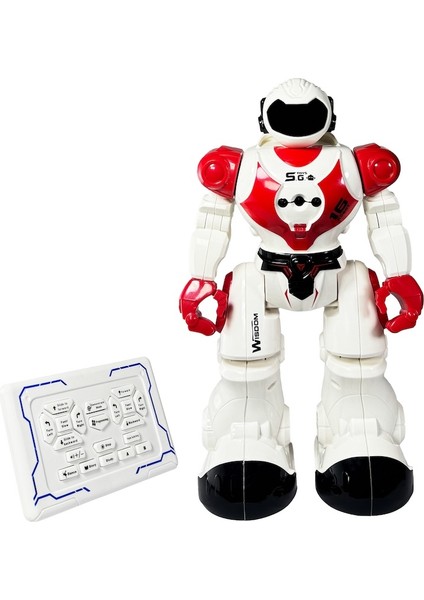 Uzaktan Kumandalı Full Fonksiyon Şarjlı Işıklı ,sesli Dansçı Interaktif Robot