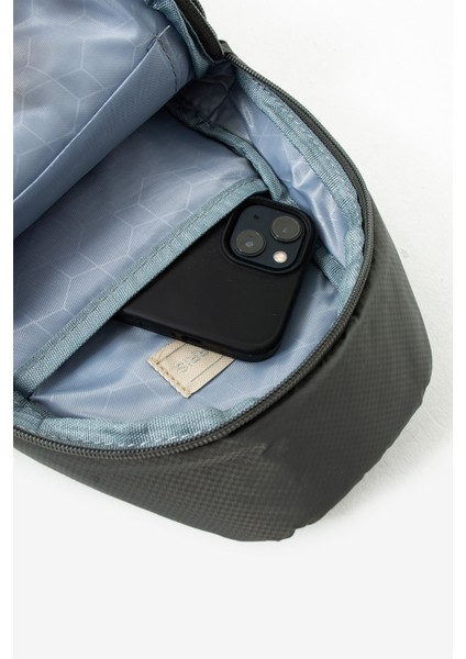 Unisex Paraşüt Kumaş Suya Dayanıklı 3 Bölmeli Çapraz Ve Sırtlık Askılı Body Bag
