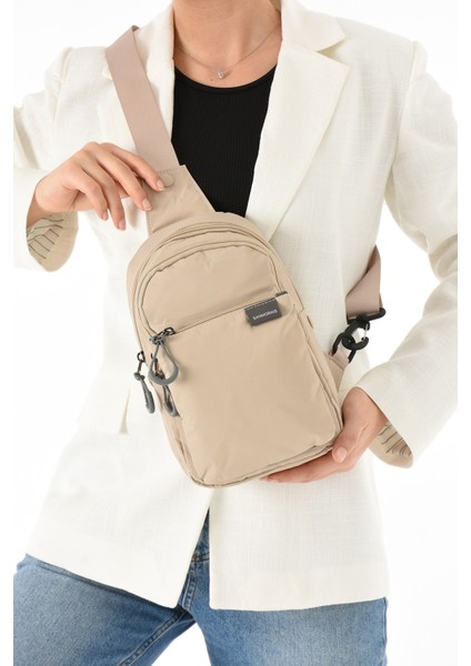 Unisex Paraşüt Kumaş Suya Dayanıklı 4 Bölmeli Body Bag fiyatları