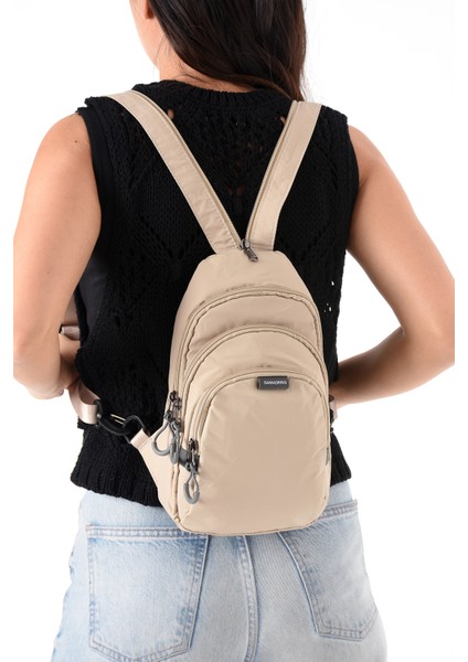 Unisex Paraşüt Kumaş Suya Dayanıklı 3 Bölmeli Çapraz Ve Sırtlık Askılı Body Bag modelleri