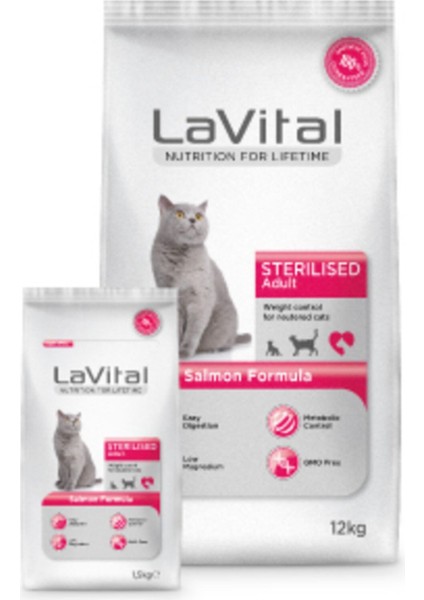 Somonlu Sterilize Yetişkin Kedi Maması 1,5 kg