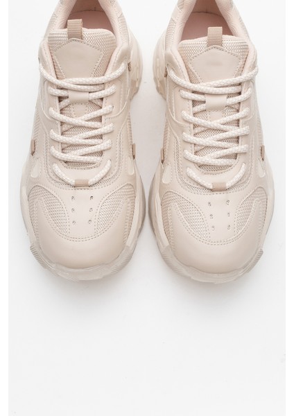 Lecce Bej Cilt Kadın Spor Ayakkabı fiyatları