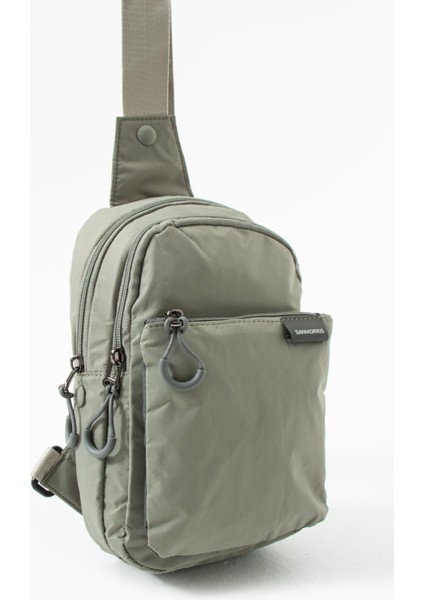 Unisex Paraşüt Kumaş Suya Dayanıklı 4 Bölmeli Body Bag