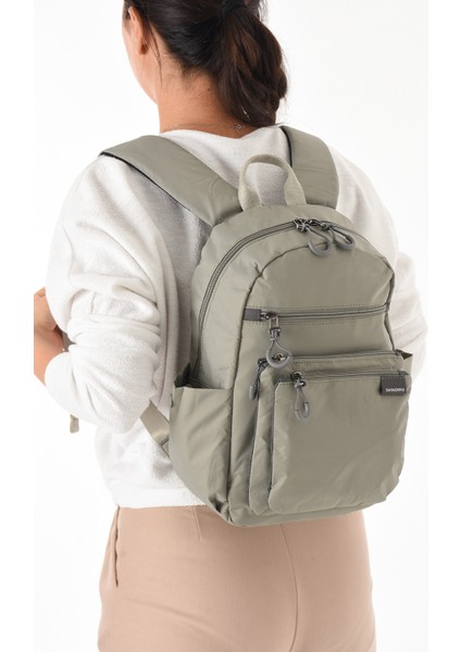 Unisex Suya Dayanıklı Paraşüt Kumaş 4 Bölmeli Laptop Bölmeli Seyahat Ve Okul Çantası fiyatları