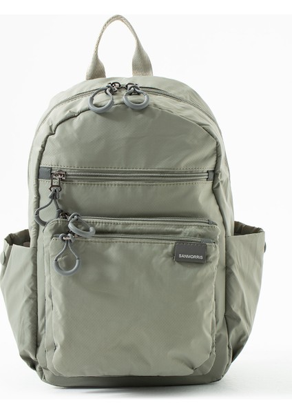 Unisex Suya Dayanıklı Paraşüt Kumaş 4 Bölmeli Laptop Bölmeli Seyahat Ve Okul Çantası