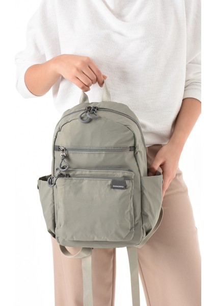 Unisex Suya Dayanıklı Paraşüt Kumaş 4 Bölmeli Laptop Bölmeli Seyahat Ve Okul Çantası fırsatları