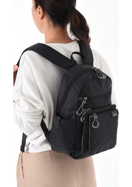 Unisex Suya Dayanıklı Paraşüt Kumaş 4 Bölmeli Laptop Bölmeli Seyahat Ve Okul Çantası fiyatları