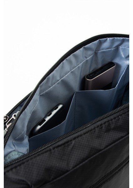 Kadın 3 Gözlü Paraşüt Kumaş Ayarlanabilir Çapraz Askılı Çanta