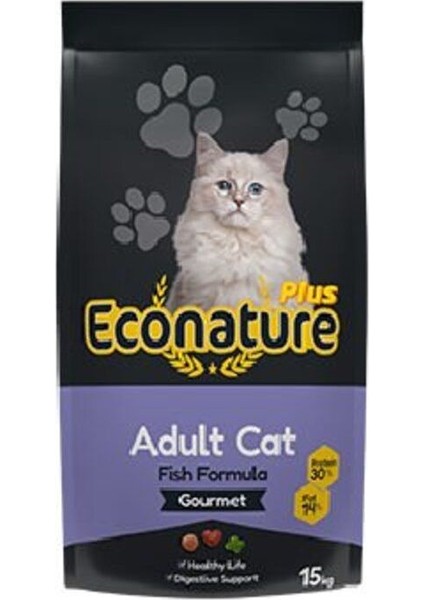 Plus Gurme Balıklı Yetişkin Kedi Maması 15 kg