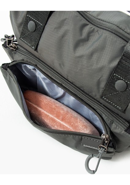 Kadın 4 Bölmeli Paraşüt Kumaş Ayarlanabilir Çapraz Askılı El Ve Omuz Çantası