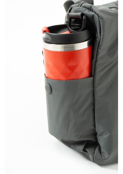 Kadın 4 Bölmeli Paraşüt Kumaş Ayarlanabilir Çapraz Askılı El Ve Omuz Çantası