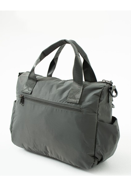 Kadın 4 Bölmeli Paraşüt Kumaş Ayarlanabilir Çapraz Askılı El Ve Omuz Çantası