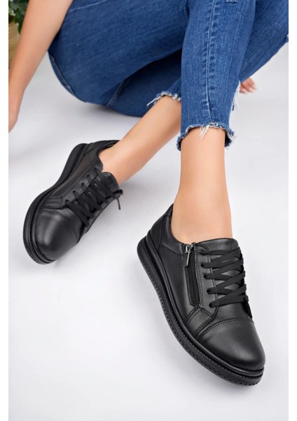 Hakiki Deri Kadın Anatomik Deri Casual Ayakkabı TRC179-8635 fiyatları
