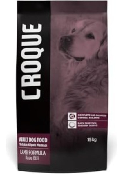 Kuzulu Yetişkin Köpek Maması 15KG
