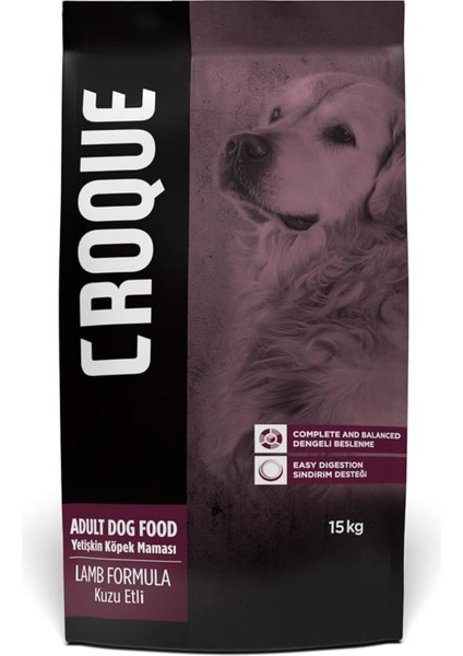 Kuzulu Yetişkin Köpek Maması 15KG