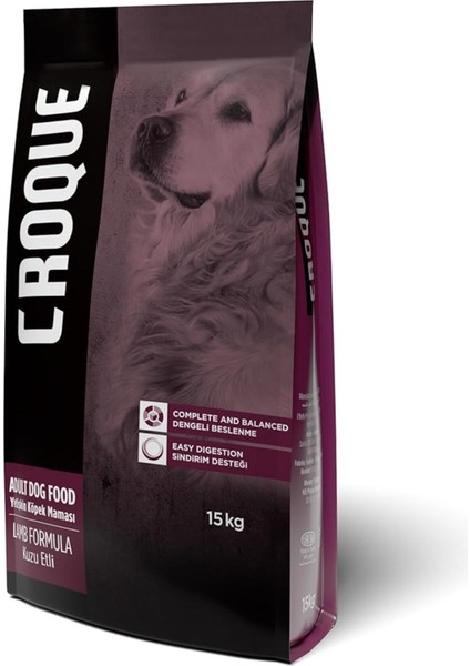 Kuzulu Yetişkin Köpek Maması 15KG