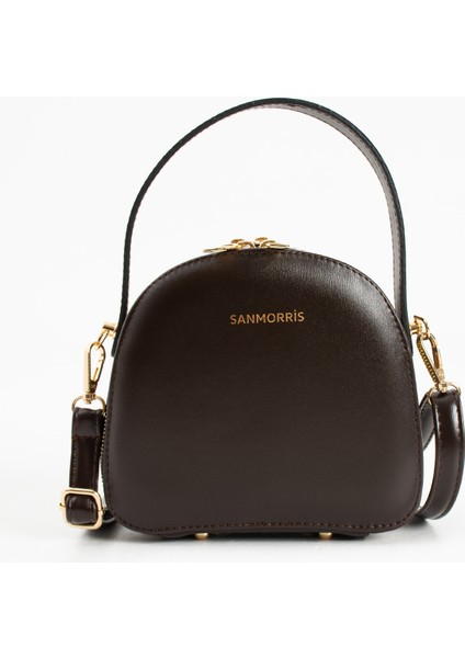 Kadın Gold Aksesuar Ayarlanabilir Çapraz Askılı El ve Omuz Çantası