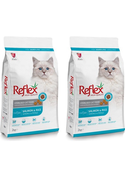 Balıklı Kısırlaştırılmış Kedi Maması 2 kg x 2 Adet