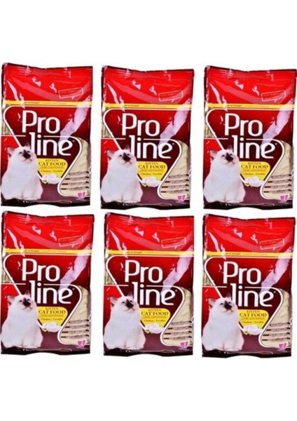 Proline Tavuklu Yavru Kedi Maması 400 gr x 6 Adet