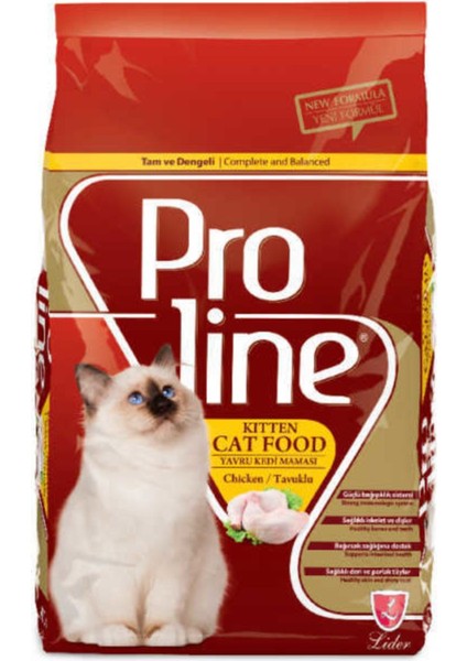 Kitten Tavuklu Kedi Maması 1.5 Kg.