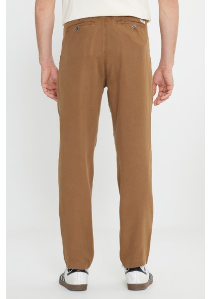Regular Fit Normal Bel Düz Paça Pantolon Erkek Pantolon W221266211