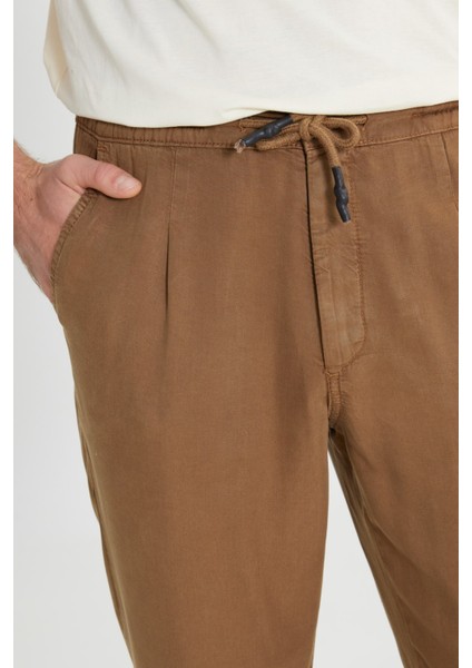Regular Fit Normal Bel Düz Paça Pantolon Erkek Pantolon W221266211