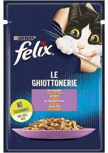 Pouch Kuzu Etli Yetişkin Kedi Konservesi 85 gr
