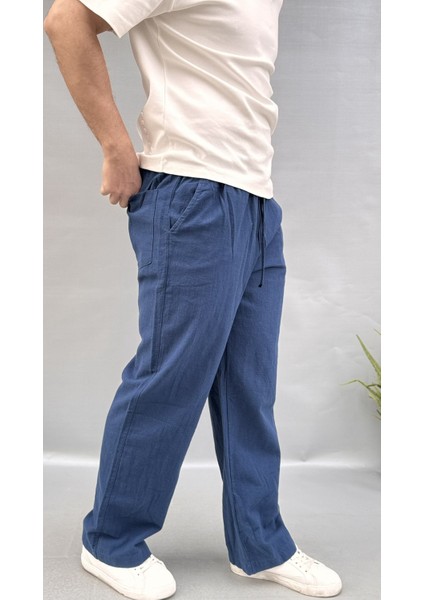 Baggy Keten Pantolon