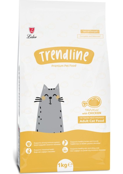 Tavuklu Yetiskin Kedi Mamasi 1 kg