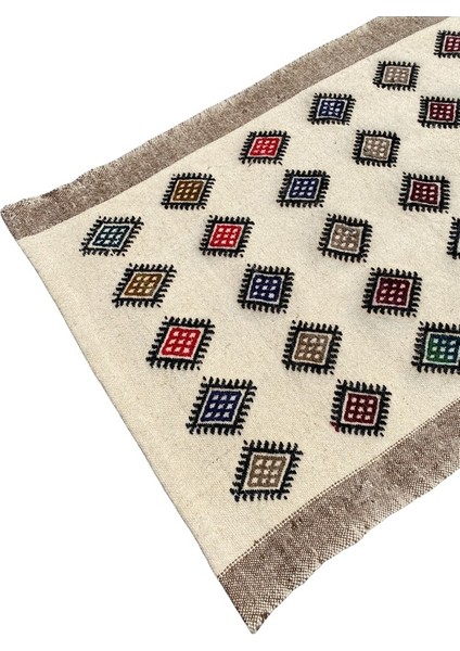 El Dokuması Küçük Kilim 70 x 110 Baklava Desenli Kilim fiyatları