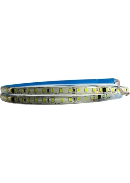220 Volt Dim Edilebilir Şerit Led 10 Cm De Kesilebilir M/120 Led Yeşil 5M İP65