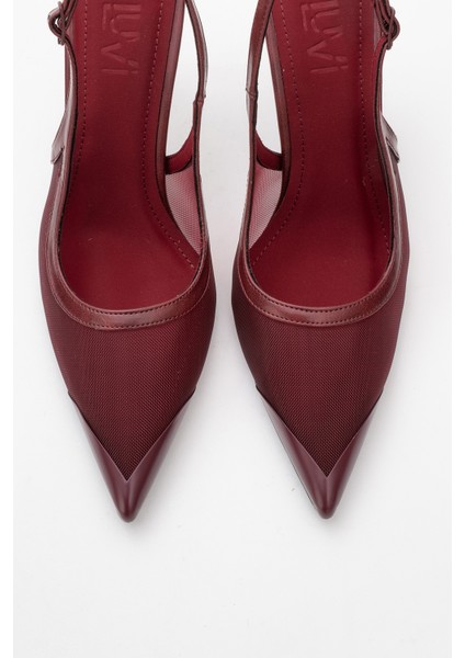 Venas Bordo Fileli Kadın Yüksek Topuklu Ayakkabı fiyatları
