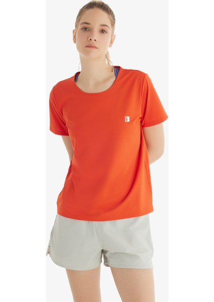 Kadın T-Shirt 70592 - Mercan fiyatları