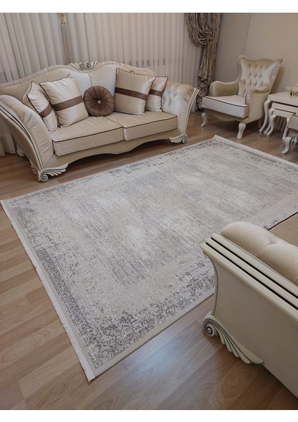 Bambu Tarz 4 M2-6 M2 Metrekare Salon Halısı Dokuma Halı Antialerjik Oturma Odası Halısı