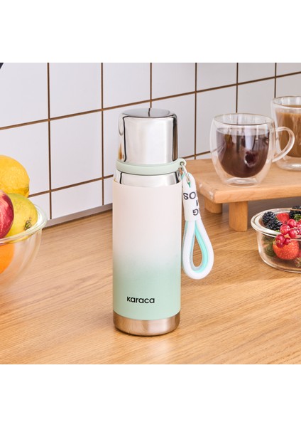 Inoxis Çelik Sızdırmaz Termos 550 ml Mint