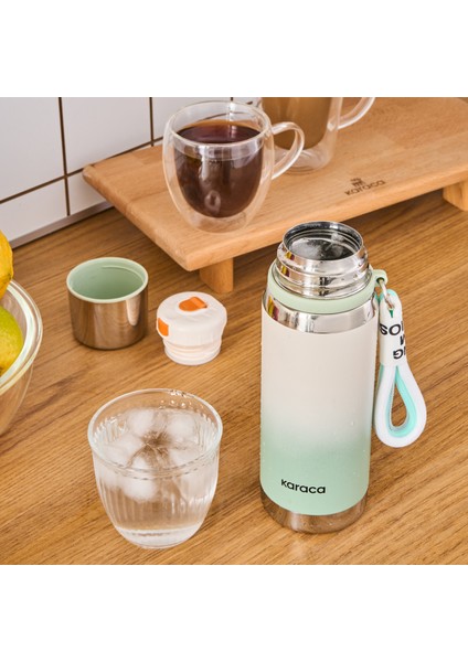 Inoxis Çelik Sızdırmaz Termos 550 ml Mint modelleri