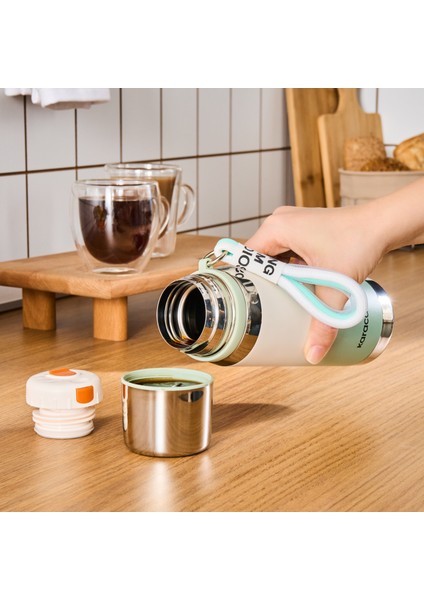 Inoxis Çelik Sızdırmaz Termos 550 ml Mint fırsatları