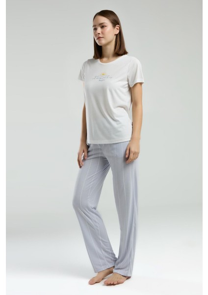 PC8978 - Mavi - Pıerre Cardın Kadın Ikili Takım modelleri