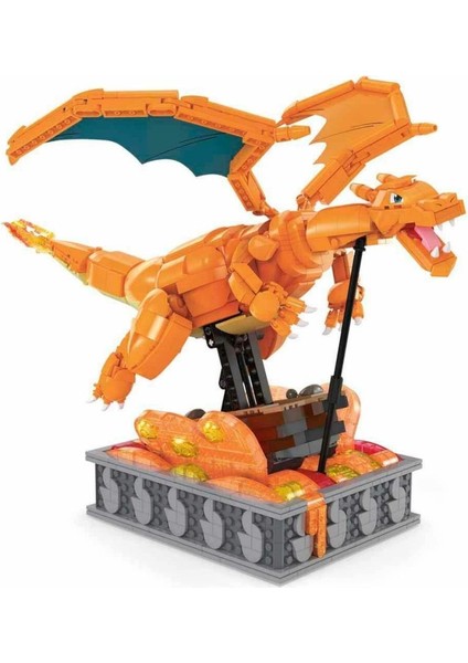 HMW05 Mega Pokémon™ Hareketli Charizard 1664 Parça +12 Yaş