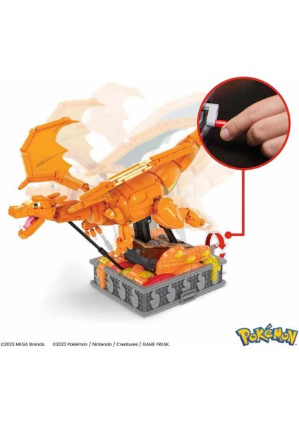 HMW05 Mega Pokémon™ Hareketli Charizard 1664 Parça +12 Yaş
