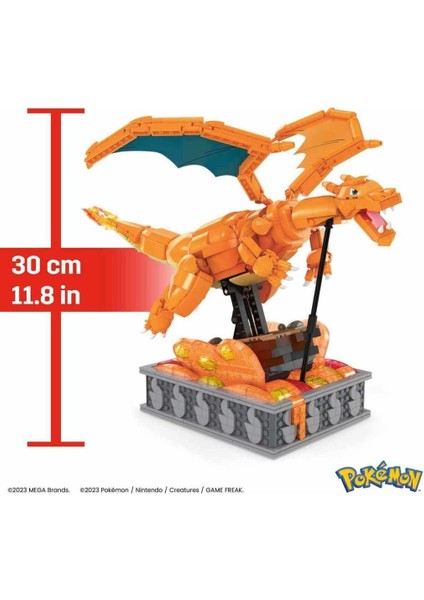 HMW05 Mega Pokémon™ Hareketli Charizard 1664 Parça +12 Yaş