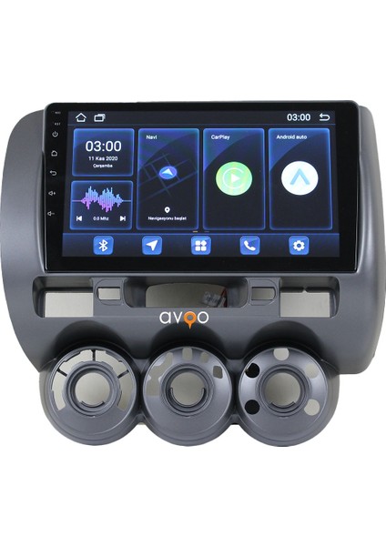 Smart Go Honda City/jazz 2002/2008 Manuel 9 Inç 4-32