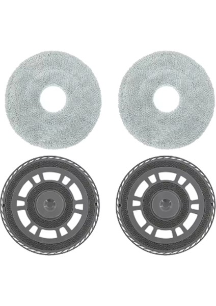 Dreame L20 ULTRA/X20 Pro/xiaomi Mijia M30S Robot Süpürge Paspas Tahtası Temizleyici Paspas Seti Için 2 Paspas Tutucu ve 2 Bez (Yurt Dışından) fiyatları