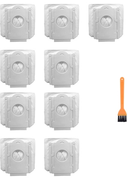10 Adet Elektrikli Süpürge Toz Torbaları Samsung VCA-RDB95 Jet Bot+ Jet Bot Aı+ Robot Elektrikli Süpürge Istasyonu Aksesuarları Parçaları (Yurt Dışından)